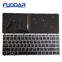 For HP EliteBook 840 G3 848 745 G4 G3 US keyboard keyboard backlight With TrackPoint