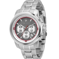 MASERATI TIME 瑪莎拉蒂/ACTIVE POLO三眼石英計時腕錶 R8873637003