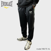 【滿千折百】EVERLAST 長褲 黑綠 FIGHTING 抽繩 休閒長褲 男 4155120120