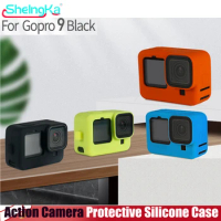Sheingka For Gopro Hero 9 Black Accessories Case Protective Soft Housing Rubber Silicone Shell Protector For Go pro Hero9 New