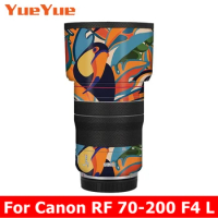 Stylized Decal Skin For Canon RF 70-200mm F4 L IS USM Camera Lens Sticker Vinyl Wrap Anti-Scratch Film RF70-200 70-200 F/4