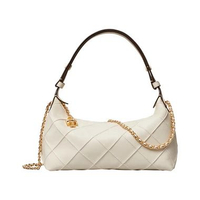 Mini Fleming Pochette Napa Leather Light Cream White