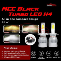 TURBO LED 3 WARNA LAMPU H4 HEADLAMP CALYA SIGRA INNOVA ERTIGA SPLASH