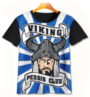Baju Kaos Anak 3D Persib Bandung 1933 Kaos Bobotoh Cilik v2 Anak Laki-Laki Perempuan Usia 1-12 Tahun