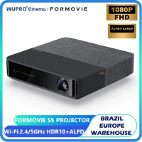 Formovie Fengmi S5 Laser Projector 1080P FHD MEMC 1100ANSI Lumens Netflix Portable Home Theater Outdoor Bluetooth Smart Beamer