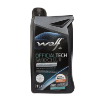 【WOLF 歐富】5W30 C3 LL III全合成機油 1L(整箱12瓶/彬力貿易總代理)