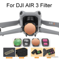 For DJI AIR 3 accessories ND4 matting MCUV, adjustable ND16/PL CPL polarization filterFor DJI AIR 3 shooting filter