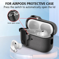 For Apple earphone case Airpods pro2 Anti-drop and scratch-proof Airpods 3 Soft Shell Airpods 1/2 Automatic cover opening