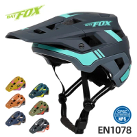 BATFOX Bicycle helmet cycling cascos racing Mountain bike helmet Ultralight capacete mtb safety cycling helmet bicycle men women