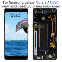 OLED quality For Samsung galaxy Note 8 Lcd N950F N950D N950DS N950UDisplay Touch Screen Digitizer Assembly For Samsung Note8 lcd