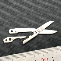 1 Set Knife Replace Accessories Serrated Edge Scissors For 65MM Victorinox Swiss Army Knives 0.6463 NAIL CLIP 580 DIY Make Parts