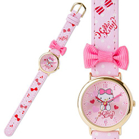 HelloKitty 手錶(緞帶)，石英錶/機械錶/錶款/運動錶/潛水錶/座鐘/掛鐘/娃娃鐘/鬧鐘，X射線【C037829】