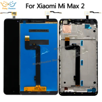 For XIAOMI MI MAX 2 LCD Max2 lcd display Touch Screen Digitizer with Frame Replacement Parts 1920*1080 for xiaomi mi max 2 lcd