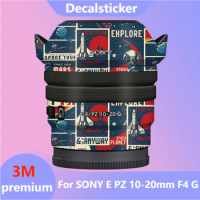 For SONY E PZ 10-20mm F4 G Lens Sticker Protective Skin Decal Vinyl Wrap Film Anti-Scratch Protector Coat SELP1020G 4/PZ 1020G