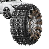 Tire Chains For Trucks Lawn Tractor Tire Chains Anti-slip Lawn Tractor And Mower With Universal Ice Grip Fits Light Trucks