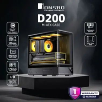 JONSBO D200 (ATX PC Case) HITAM