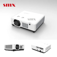 7000 Lumen Intelligent Video Long Throw Laser 4K HD LCD Digital Colorful Projector with Speaker Spare Parts
