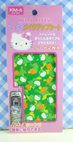 【震撼精品百貨】Hello Kitty 凱蒂貓~KITTY貼紙-IHONE5螢幕貼-綠玫瑰