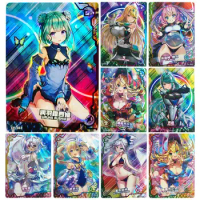 Cartoon CP card Goddess Story Barbara Anime characters Bronzing collection Game cards Christmas Birthday gifts Children's toys