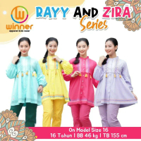 SET RAYY DAN ZIRA  WINNER KIDS oneset anak murah
