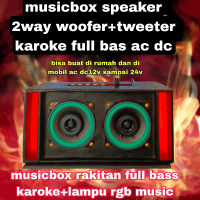 musicbox karoke full bass speaker 2way subwoofer Bluetooth