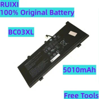 RUIXI Original Battery BC03XL For PRO CHROMEBOOK 640 G1 HSTNN-LB8T Chromebook X360 14C-CA0053DX+Free Tools