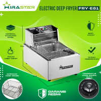 Deep Fryer Elektrik Thermostat 1 Tank - Deep Fryer Elektrik E81