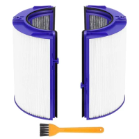 HEPA Filter Replacement Part for Dyson TP06 HP06 PH01 PH02 Air Purifier True HEPA Filter Set Compare to Part 970341-01