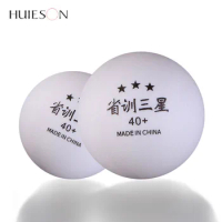 Professional Table Tennis Balls for Provincial Training ABS40+mm 2.8g 3 Star Ping Pong Balls for Comoetition Training