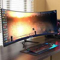 34 Inch Curved 144HZ Computer Screen PC 4K Gaming