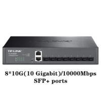 Suitable for 10 Gigabit fiber optic network converter 10gb switch sfp+10g switch 10gb 10gbps 8*10000Mbps TL-ST5008F