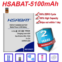 HSABAT New 5100mAh AGPB015-A001 Battery for Sony Xperia Z3+ Z4 Z3 Neo SO-03G C5 Ultra Dual E5506 E5553 E5533 E5563 Z3 Plus E6553