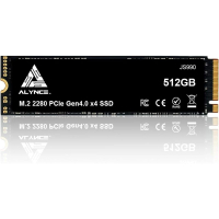 Alynce - JS990 512GB SSD(5000MB/s) 固態硬碟 PCIe Gen4x4 NVMe M.2 2280 
