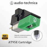 HiFi Mono Moving Coil Turntable Cartridge AT95E Moving Magnetic Cartridge Stylus, New Audio-Technica AT95E Cartridge Combination