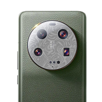 【o-one台灣製-小螢膜】XiaoMi 小米 13 Ultra 精孔版鏡頭保護貼2入(水舞款)