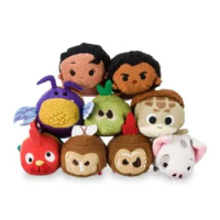 Disney Tsum Tsum Moana Plush Toys Dolls Disney Moana Pua Maui Kakamora Heihei Soft Kawaii Plush Dolls Gifts for Children