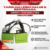 ECU Juken 5+ Dualband + TBOX BRT Original - Honda Vario, PCX, ADV Series - Smart Programable Ecu Rac