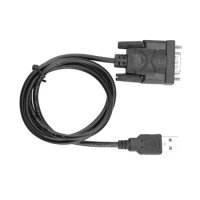 USB Cable to RS232 DB 9 Male Adapter for Macbook Pro Windows 10 Pro Laptop For Lenovo PC Cashier Printer Notebook Accessories