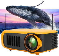 MALAKU MALL TRANSJEE Proyektor Mini Portable LED Full HD 1000 Lumens 20W 1080p - A2000
