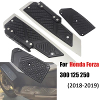 For Honda Forza300 motorcycle modified CNC new foot pad pedal assembly MF13 for FORZA 300 125 250 2018-2019 accessories