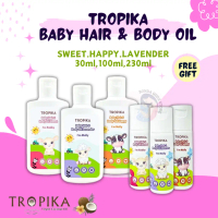 TROPIKA BABY HAIR & BODY OIL| BABY OIL TROPIKA| TROPIKA BABY HAIR OIL| BABY OIL