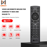 G20S Pro Voice Remote Control 2.4G Wireless Bluetooth Air Mouse G20 BT Microphone Gyroscope IR Learning for Android Tv Box