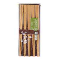【生活King】品木屋金檀原木筷/筷子(5雙入)