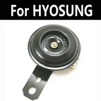 Motorcycle electric horn ringer kit circular speaker For Hyosung GT 125 650S WP 125R XRX 125 400
