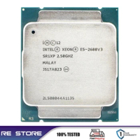 Intel Xeon E5 2680 V3 2.5Ghz 12-Core LGA 2011-3 CPU Processor