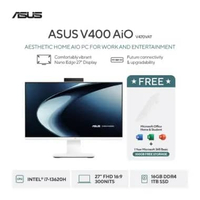 Asus V400 PC AiO V470VAT-I7U7W6W-HM [i7-13620H|RAM 16GB|SSD 1TB|Win11|OHS24+365|White]