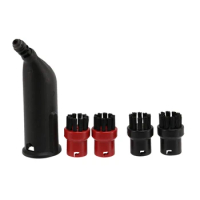 Attachment Nozzle Brushes Set for KARCHER Steam Cleaner SC1 SC2 SC3 SC4 SC5 Replacement Attachment