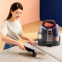 Handheld Steam Cleaner Sofa Carpet Curtain Car Vacuum Cleaner Spray Suction Integrated Machine Cleaning Machine Household