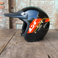 Helm Honda Gank Black Gloss