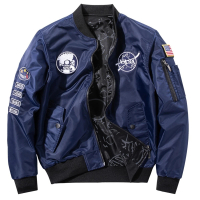 預購 巴黎精品 軍裝外套飛行夾克(MA1雙面穿防風棒球服男外套4色a1ck17)